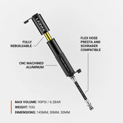 Lezyne Pocket Drive High Volume hand pump 