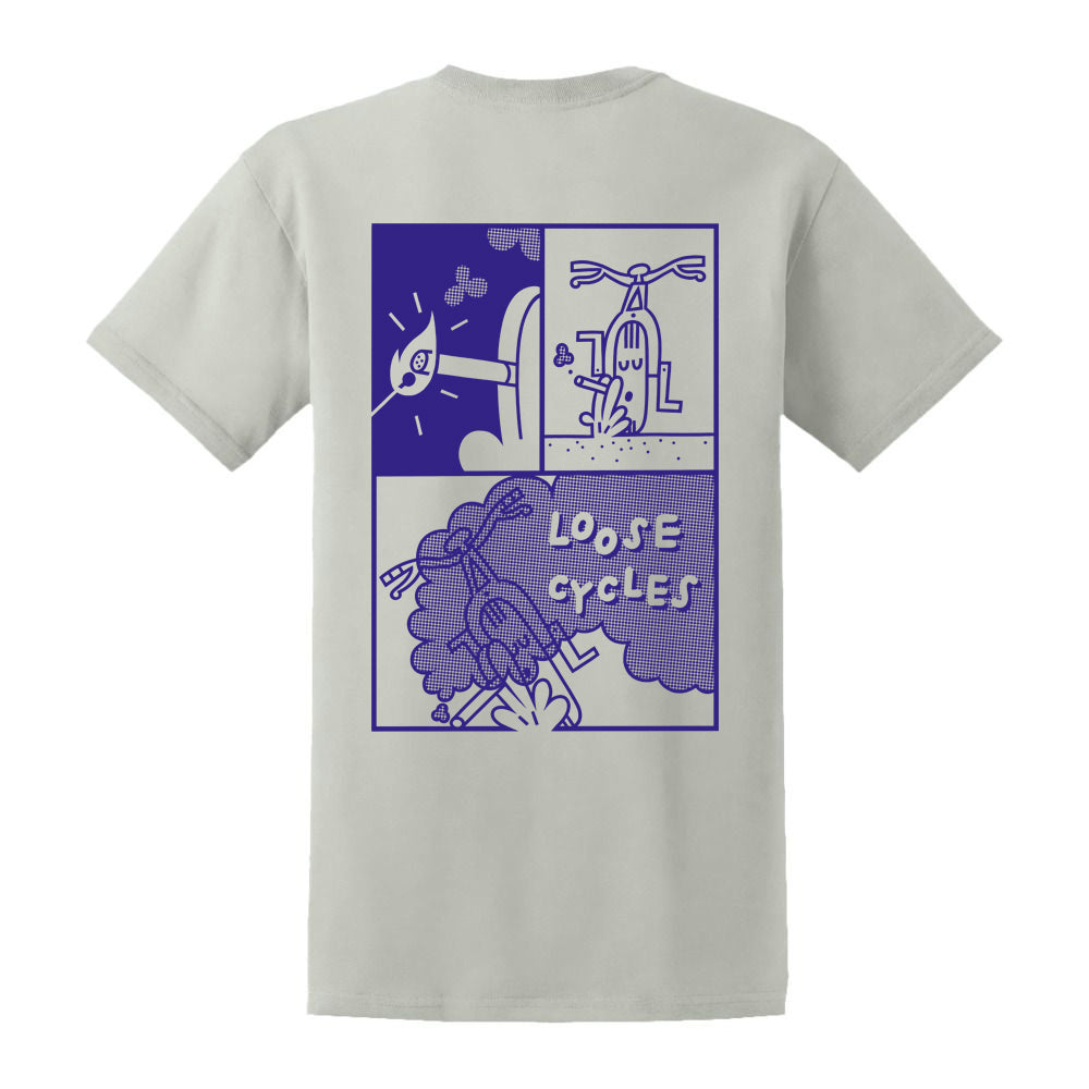 Loose Cycles - Smoke T-Shirt 