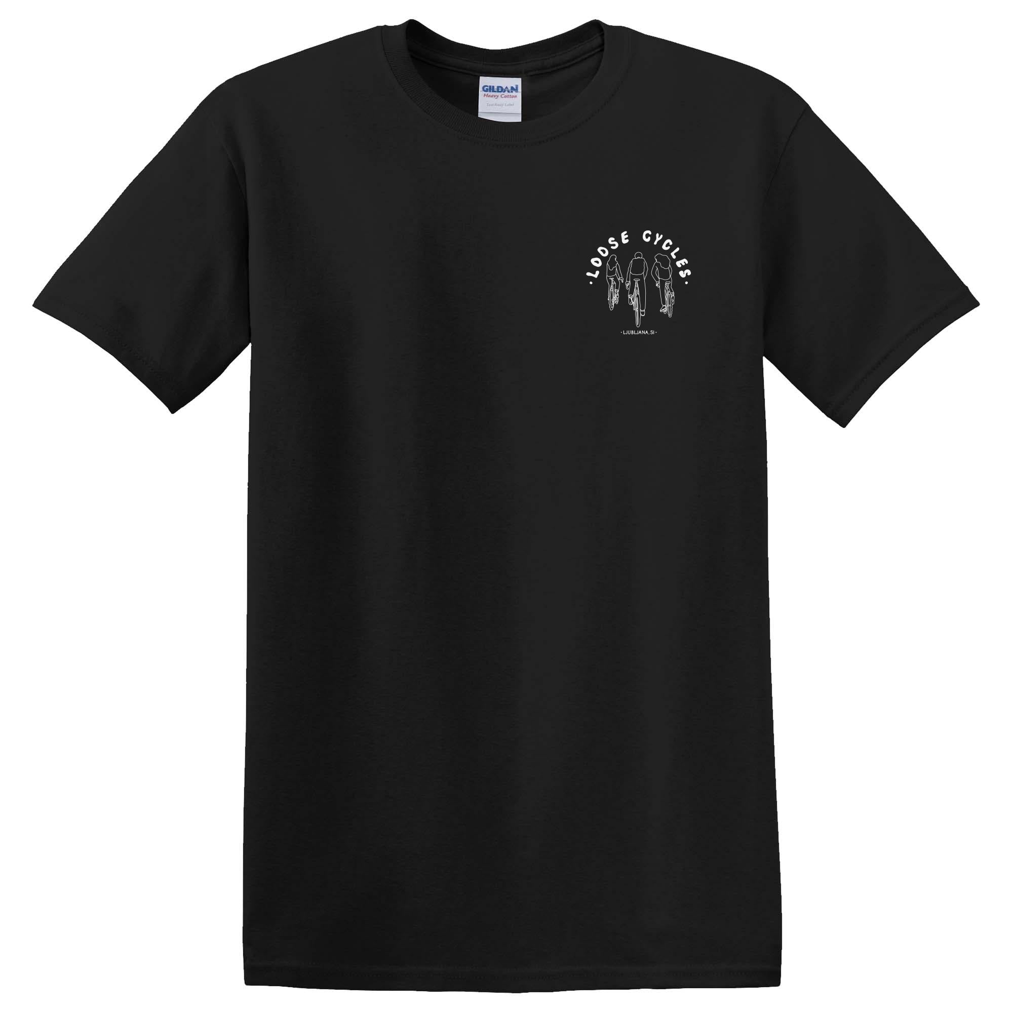 Loose Cycles - Three Riders T-Shirt 