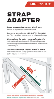 Wolf Tooth B-RAD Straps and Accessory Mount 